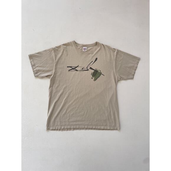 Vtg Salvador Dali Artist T-Shirt Museum Clock Surreal Beige Anvil Size XL - Picture 4 of 9